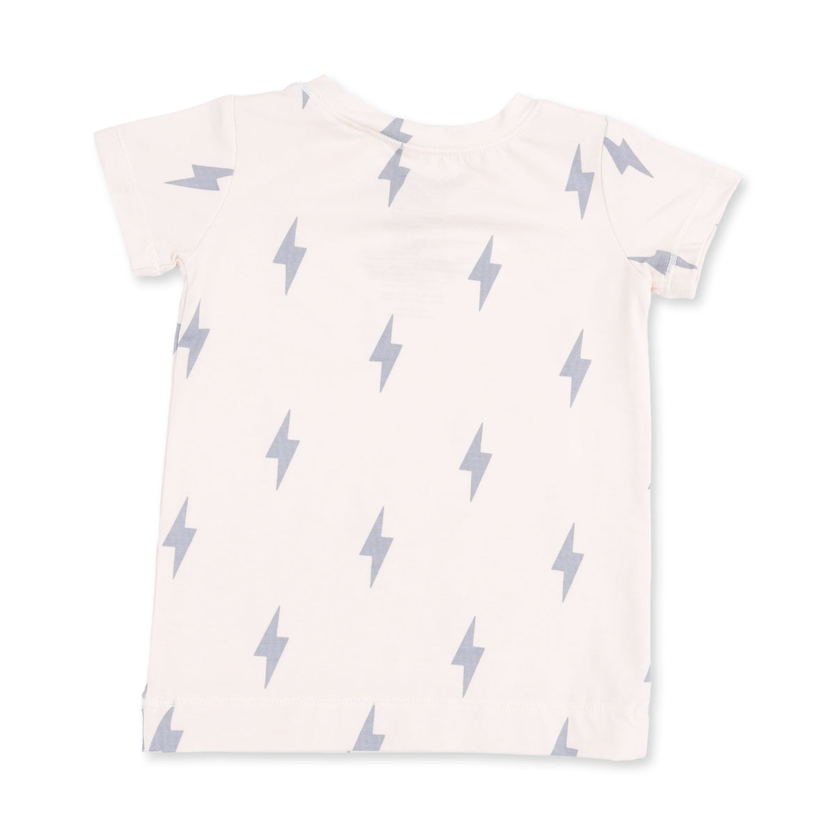 Lightning Bolt Viscose - Short Sleeve Loungewear Set by Angel Dear (view 3 of 5)