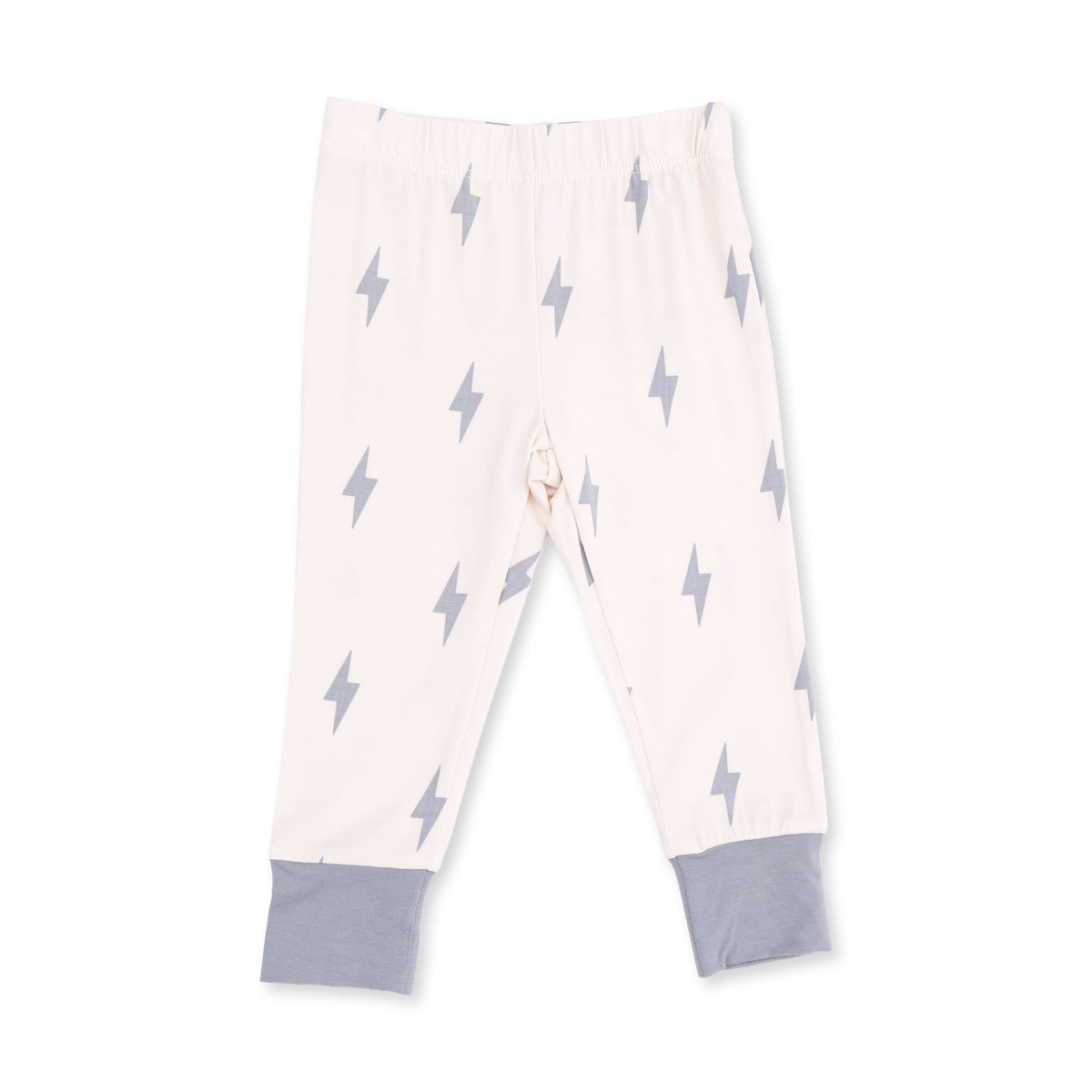 Lightning Bolt Viscose - Short Sleeve Loungewear Set by Angel Dear (view 4 of 5)