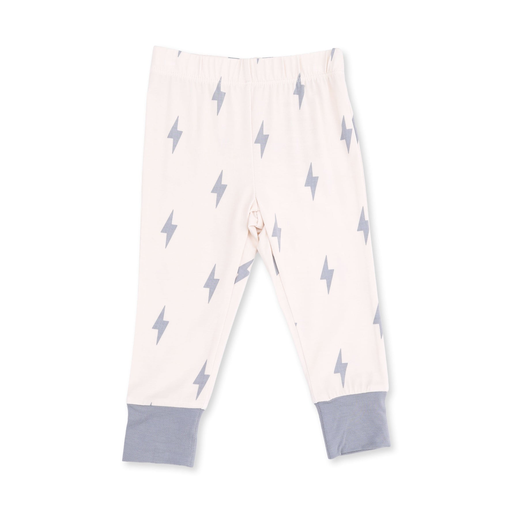 Lightning Bolt Viscose - Short Sleeve Loungewear Set by Angel Dear (view 4 of 5)