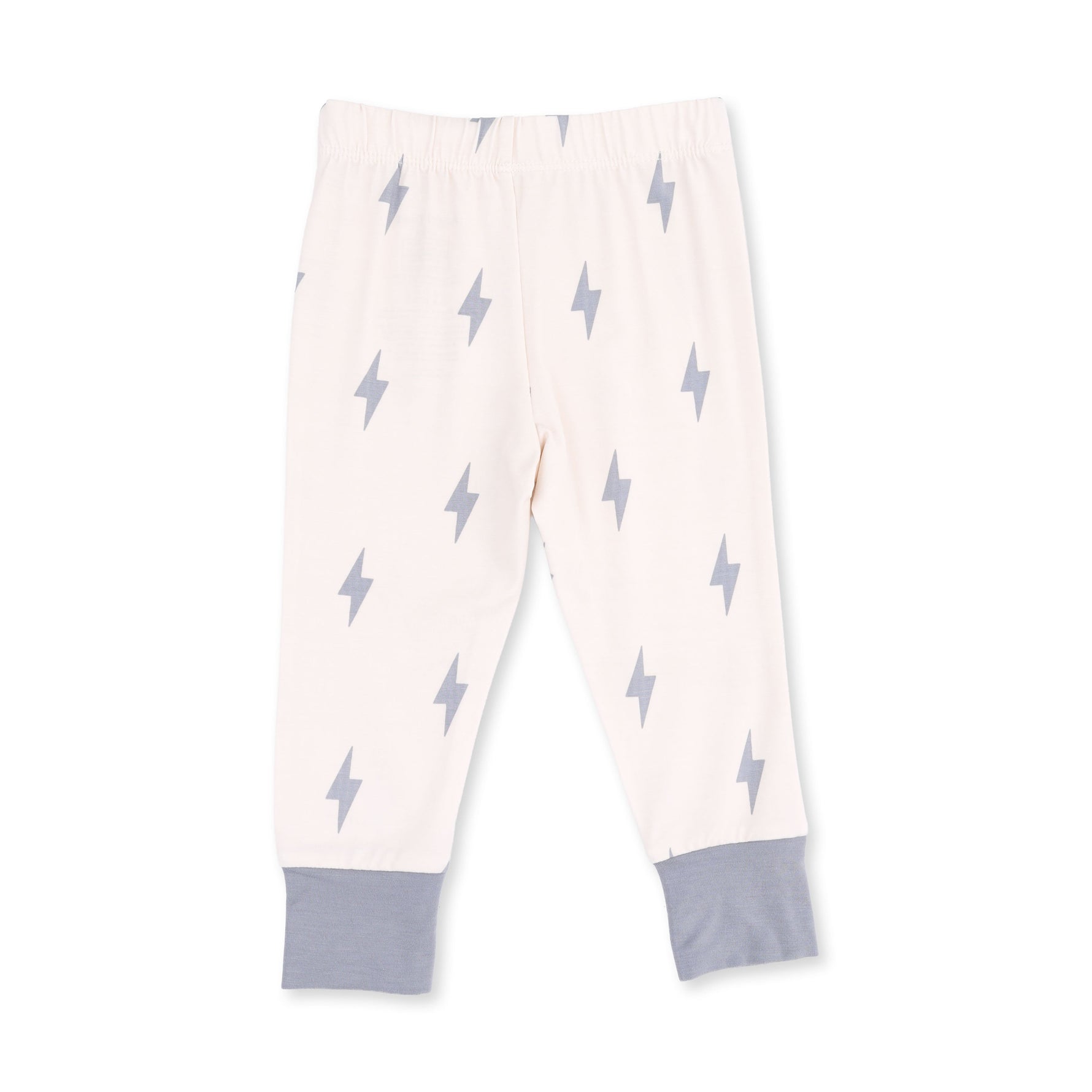 Lightning Bolt Viscose - Short Sleeve Loungewear Set by Angel Dear (view 5 of 5)