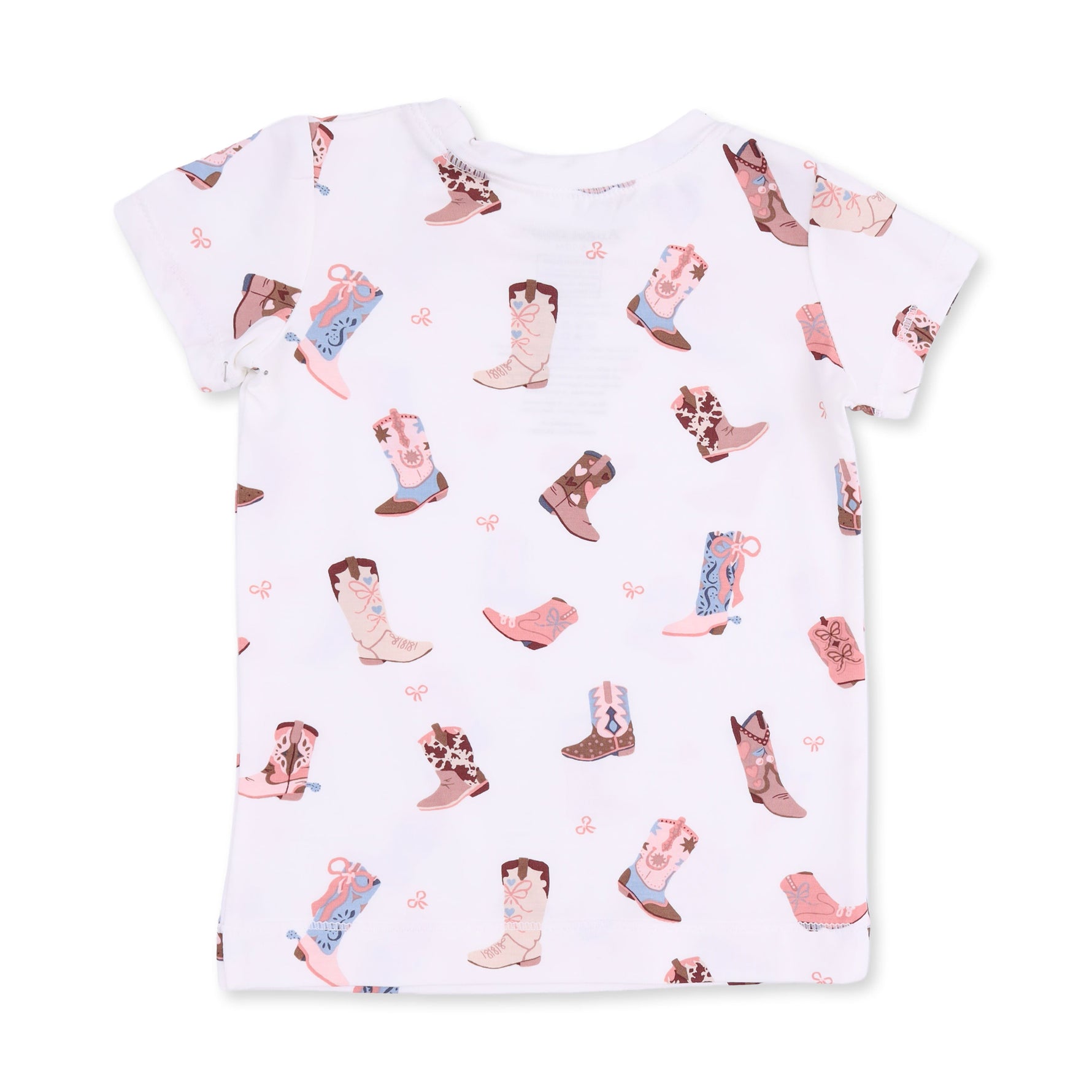 Viscose from Bamboo Short Sleeve Loungewear Set by Angel Dear (view 3 of 5)