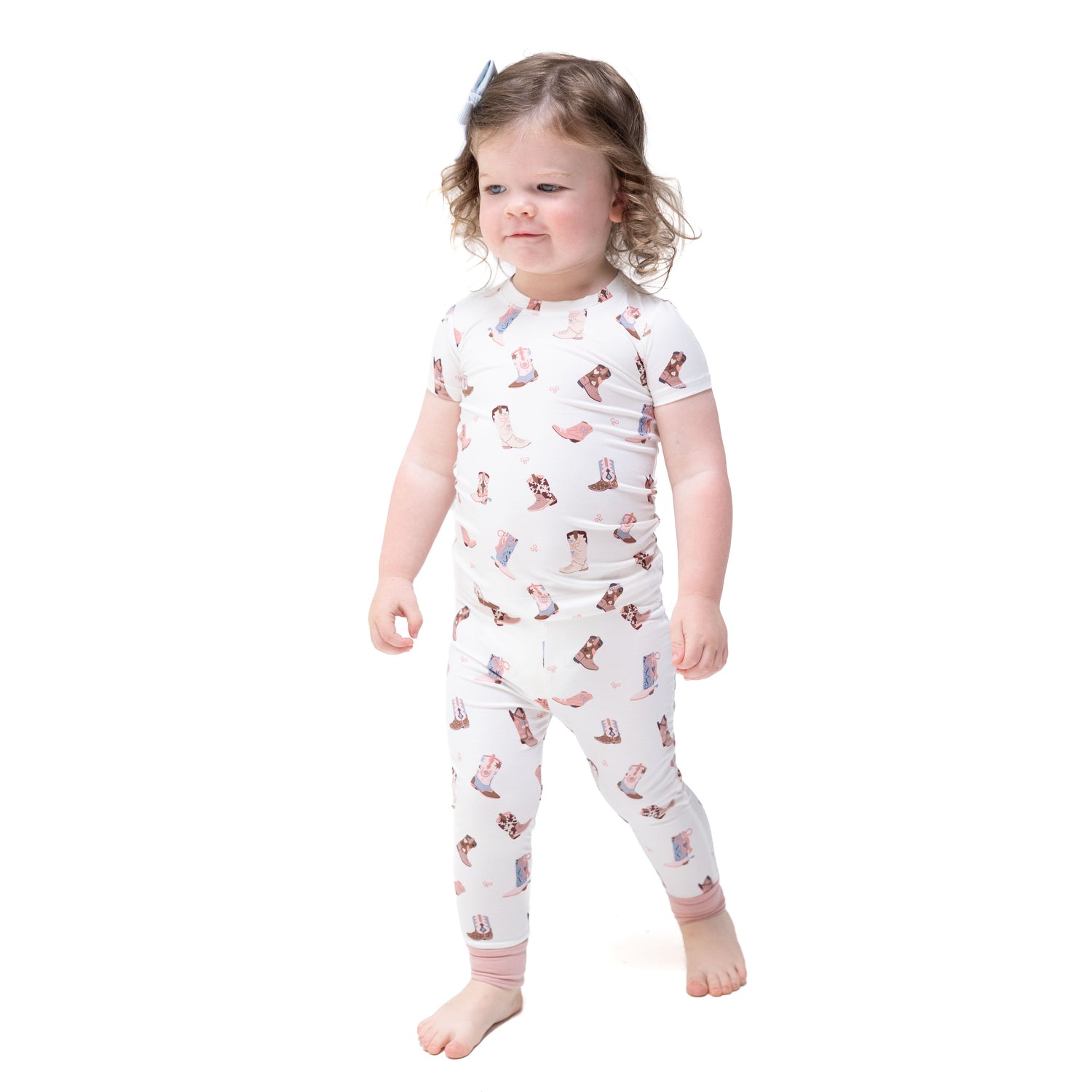 Viscose from Bamboo Short Sleeve Loungewear Set by Angel Dear (view 1 of 5)