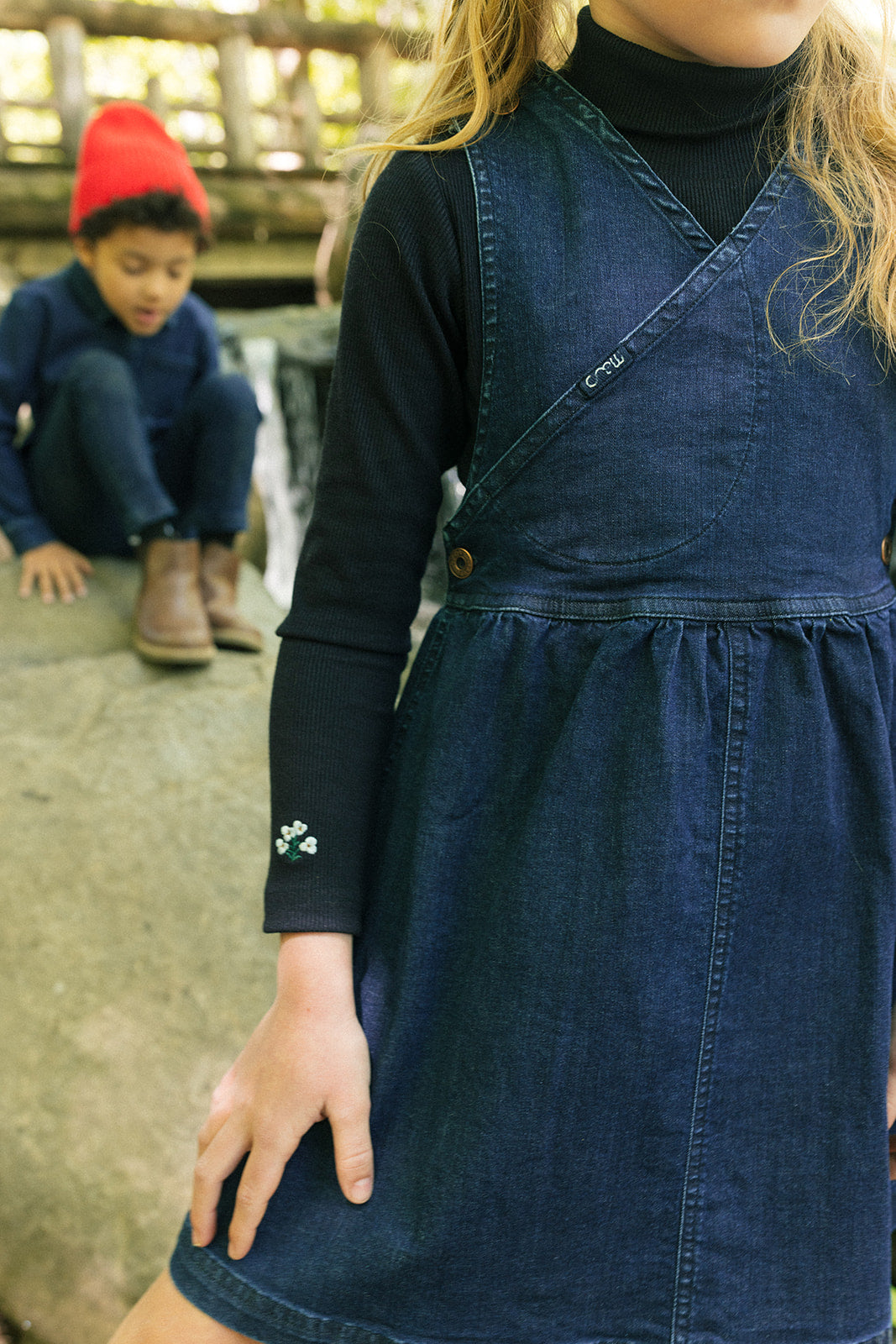 Louise Jumper - Blue by Crew Kids NY (view 6 of 8)