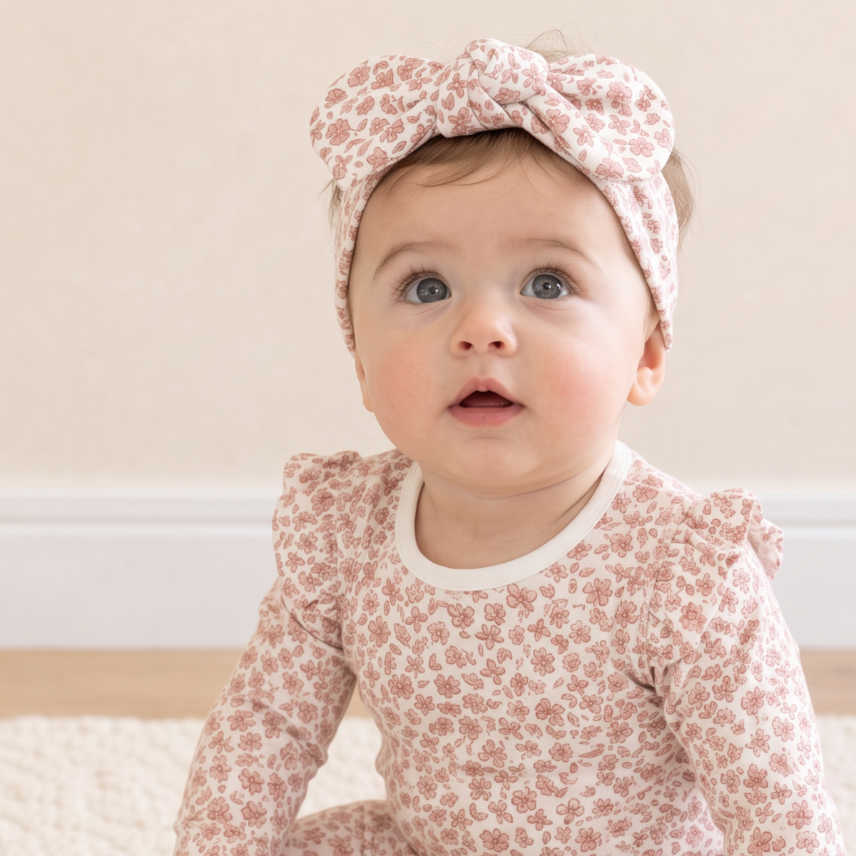 Organic Headwrap - Wild Petal by Makemake Organics