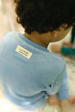 Terry Applique Set - Blue by Crew Kids NY