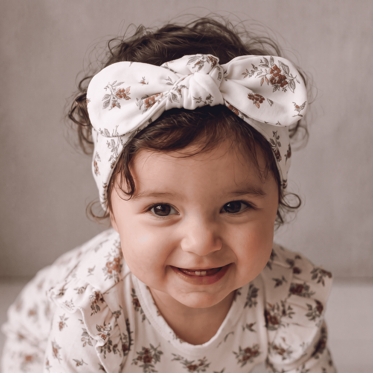 Organic Headwrap - Winter Berry by Makemake Organics
