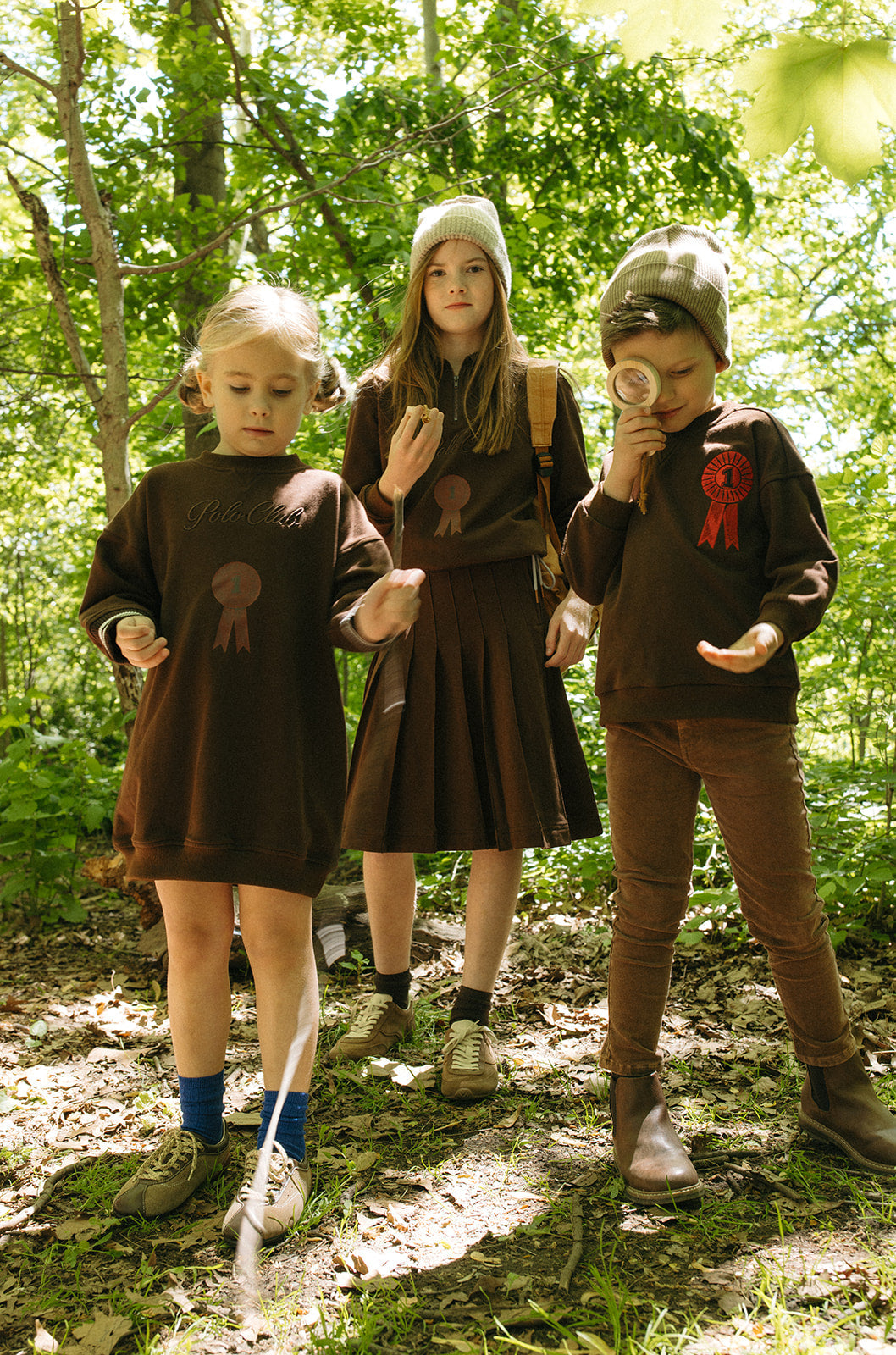 Polo Club Sweatshirt - Chocolate by Crew Kids NY