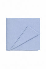 Light Denim Crib Quilted Blanket by Little Mae & Co