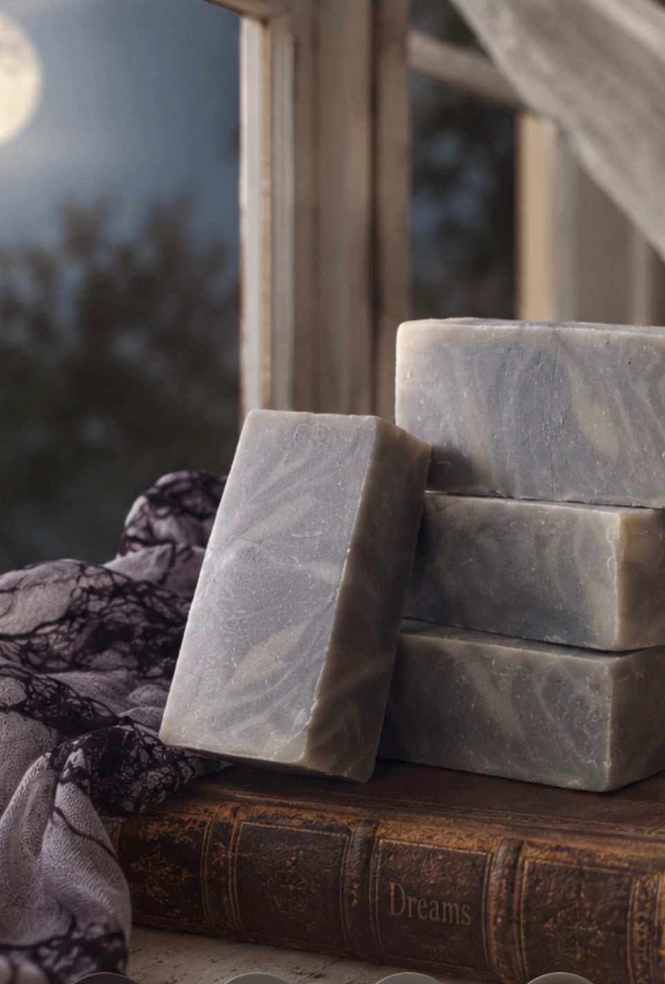 Handmade bar soap, Midnight Dreams by Sweet Harvest Farms