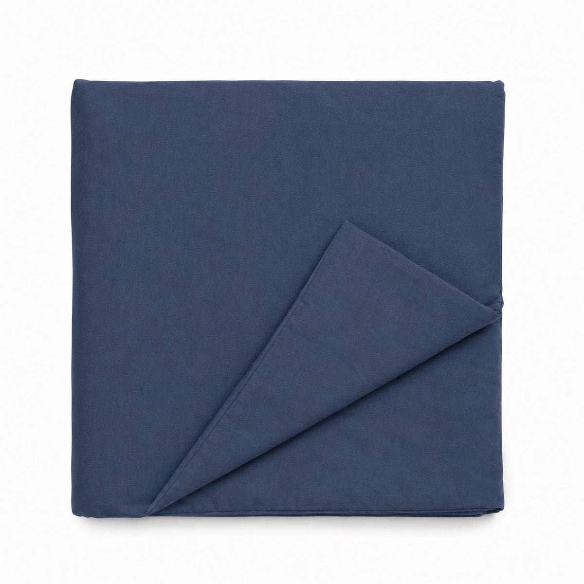Dark Denim Crib Quilted Blanket by Little Mae & Co