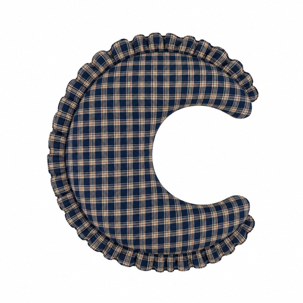 Gingham Feeding Support Ruffle Nursing Pillow Cover by Little Mae & Co