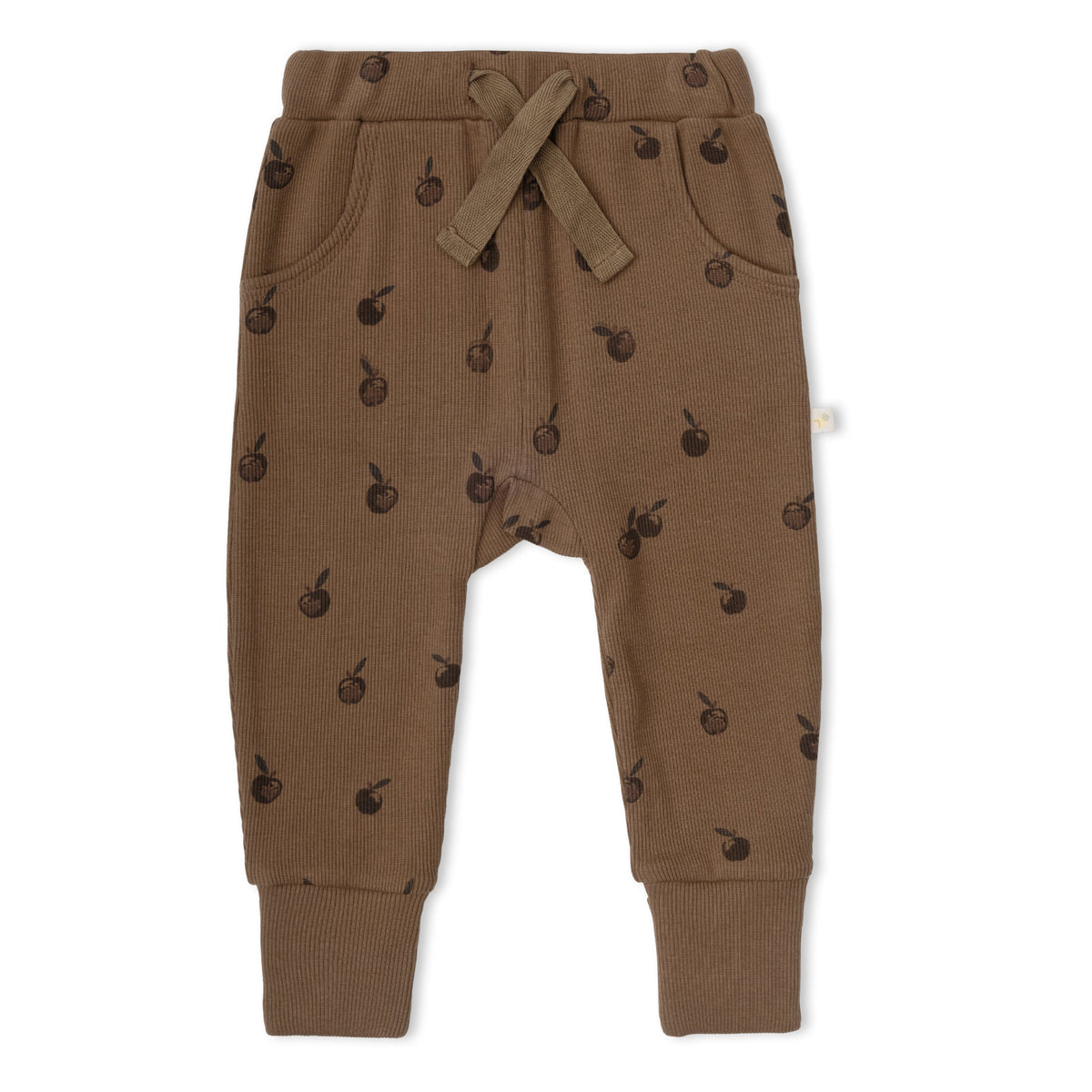 Organic Kimono Onesie & Pants Set - Apple by Makemake Organics