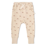 Organic Ruffle Collar Onesie & Pants Set - Tiny Bows by Makemake Organics