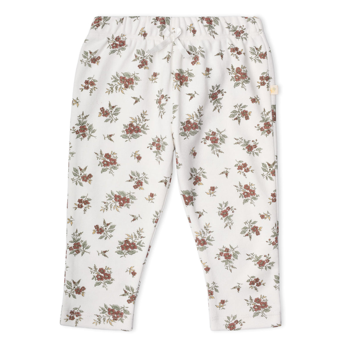 Organic Ruffle Bodysuit & Pants Set - Winter Berry by Makemake Organics