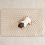 Play Mat with Non-Slip Bottom in Sand by Comfy Cubs