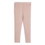 Organic Legging Set of 2 - Petal Whispers + Dusty Rose by Makemake Organics