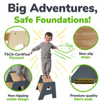 Solid Hardwood 2-Step Toddler Step Stool by Ocodile.com