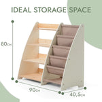 Goodevas 2in1 Montessori Shelf For Books And Toys - Everetts Place Boutique - 