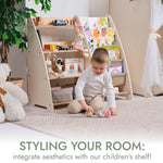 Goodevas 2in1 Montessori Shelf For Books And Toys - Everetts Place Boutique - 