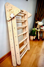 Climbing Triangle & Arch Rocker Set - 4-Piece Indoor Play by Kidodido