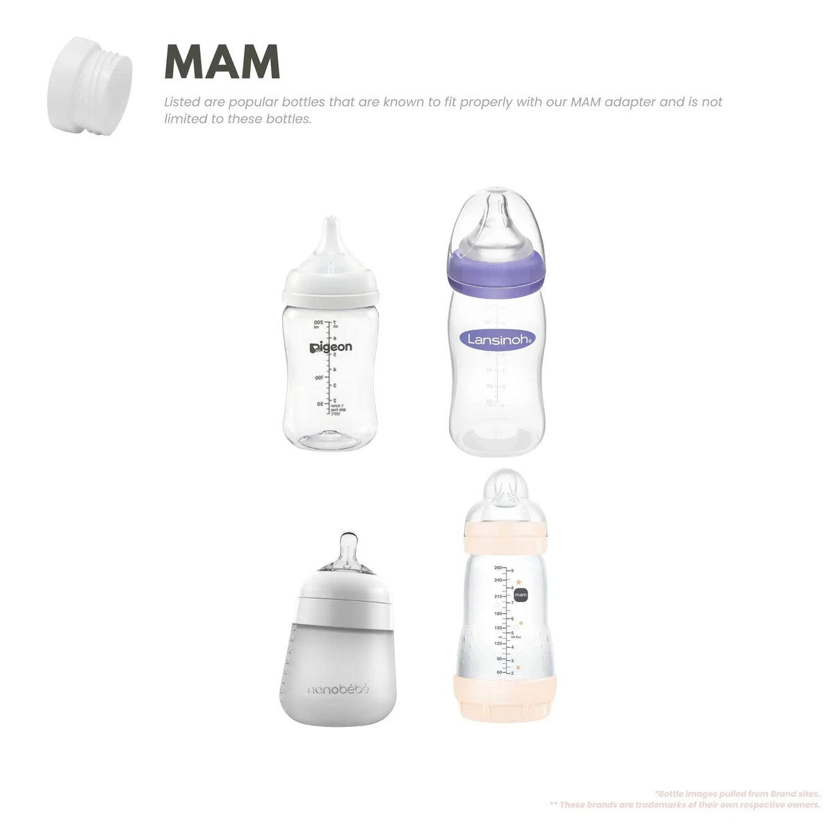 The Baby's Brew 3.0 Portable Bottle Warmer Adapter Set (Warmer + Four Adapters) - 