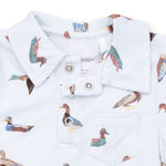 American Ducks - Polo Romper by Angel Dear