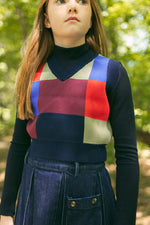 Soft Knit Vest - Navy by Crew Kids NY