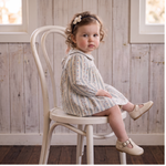 Organic Peter Pan Collar Dress - Vine Trail by Makemake Organics