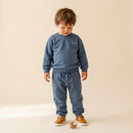 Organic Fleece Sweatshirt - Dachshund by Makemake Organics