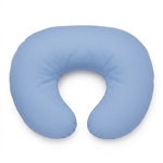Blue Ruffle Nursing Pillow Cover by Little Mae & Co