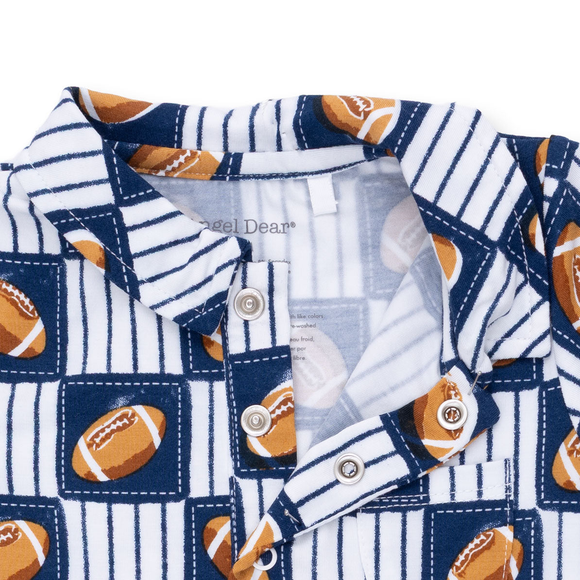 Football Patchwork - Polo Shortie by Angel Dear