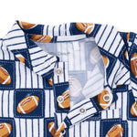Football Patchwork - Polo Shortie by Angel Dear