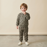Organic Fleece Sweatshirt - Dino by Makemake Organics