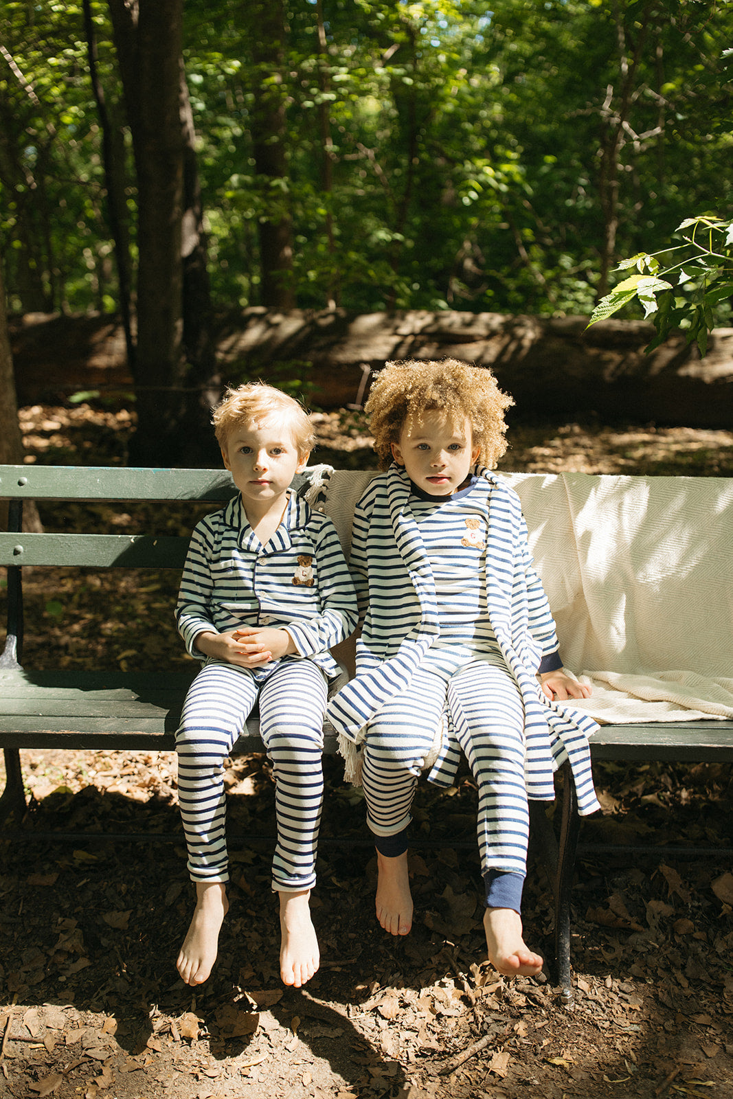 Teddy Lounge Set - Navy by Crew Kids NY