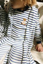 Teddy Lounge Robe - Navy by Crew Kids NY