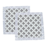 Organic Nordic Stamp Bamboo Muslin Security Blankie by Newcastle Classics at Everetts Place