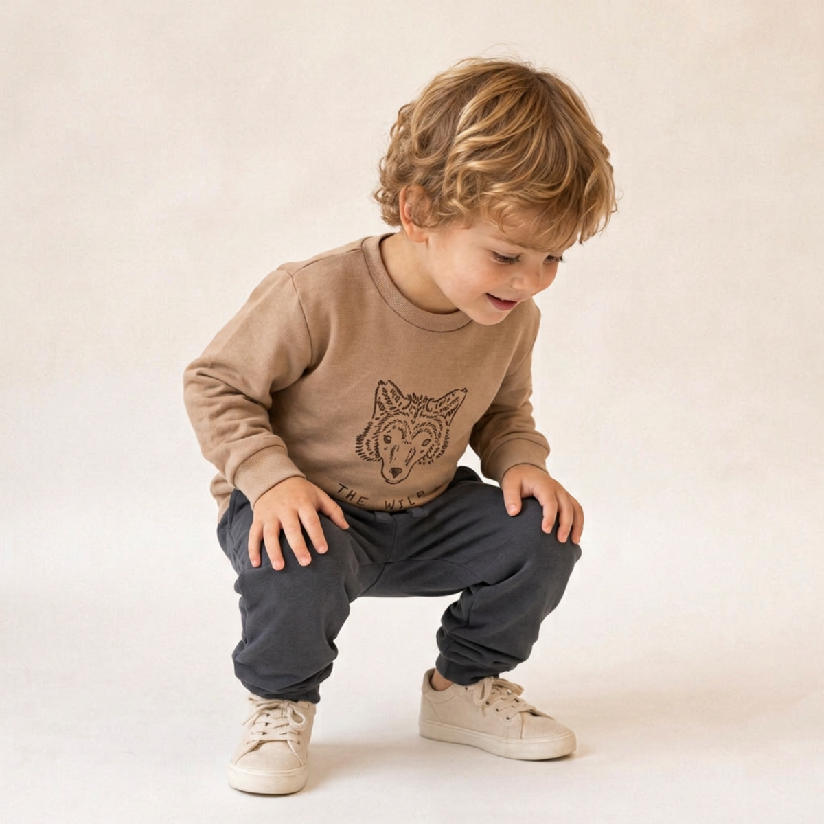 Organic Fleece Jogger Pants - Charcoal by Makemake Organics