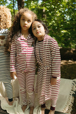 Teddy Lounge Robe - Maroon by Crew Kids NY