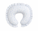 Chinoiserie Ruffle Cotton Nursing Pillow Cover by Little Mae & Co