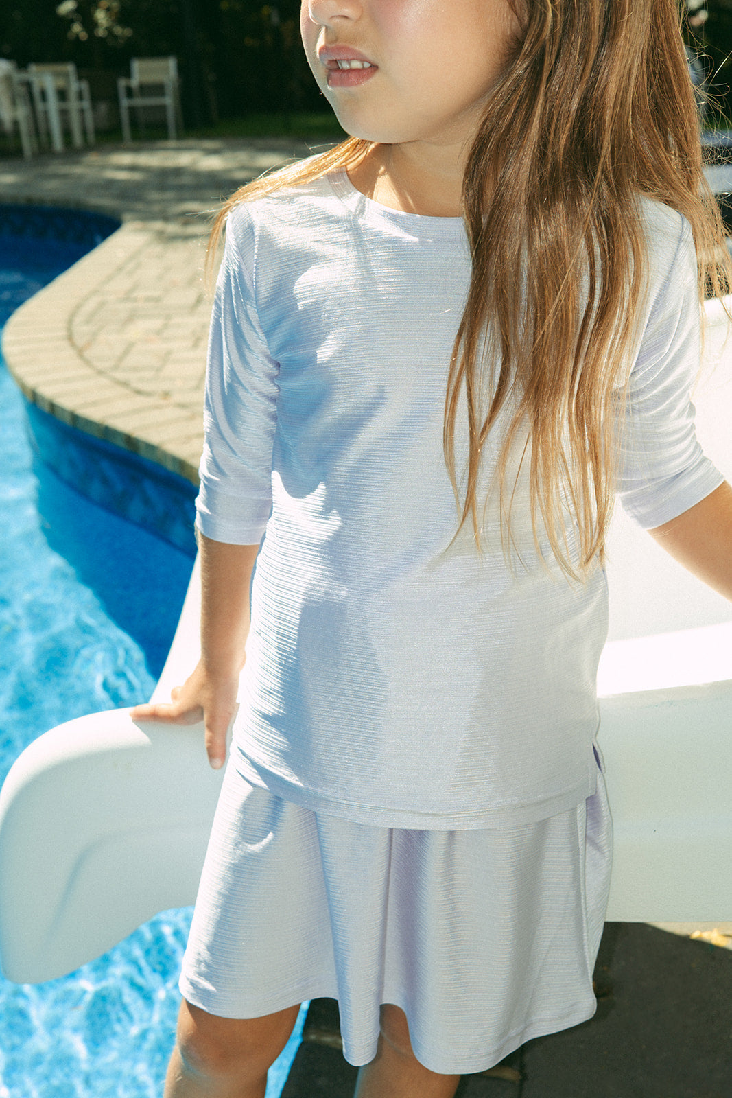 Sorbet Swim Set - Lavender by Crew Kids NY at Everetts Place