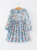 Rylee Faith Designs Girls Fall Cartoon Embroidery Dress with Comfortable Fit - Apparel & Accessories > Clothing > Dresses Dress