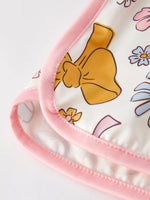 Rylee Faith Designs Girls Pink Bow Suspender Jumpsuit for Kids - Apparel & Accessories > Clothing > One-Pieces Jumpsuit