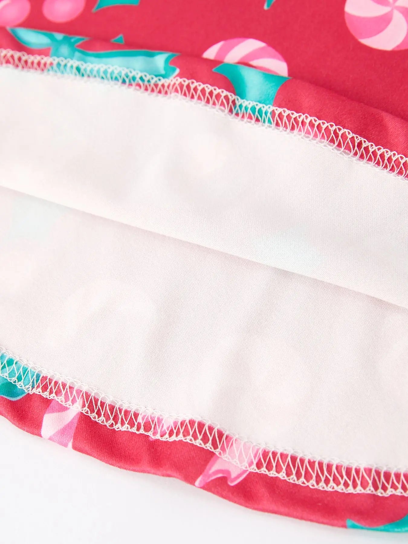 Rylee Faith Designs Christmas Candy Cane Bow Print Girls Dress Rylee Faith - Apparel & Accessories > Clothing > Dresses Dress
