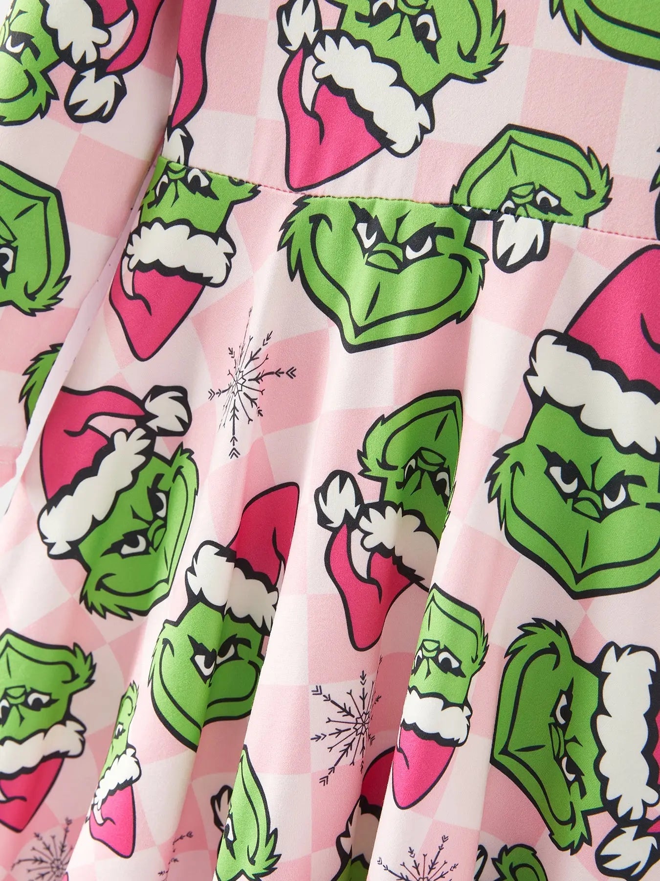 Rylee Faith Designs Festive Christmas Character Print Girls Dress Holiday Style - Apparel & Accessories > Clothing > Dresses Dress