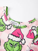 Rylee Faith Designs Festive Christmas Character Print Girls Dress Holiday Style - Apparel & Accessories > Clothing > Dresses Dress