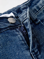 Rylee Faith Designs 4th Of July Stylish Star Shaped Distressed Button Jeans - Apparel & Accessories > Clothing > Baby & Toddler Clothing > Baby & Toddler Bottoms Jeans