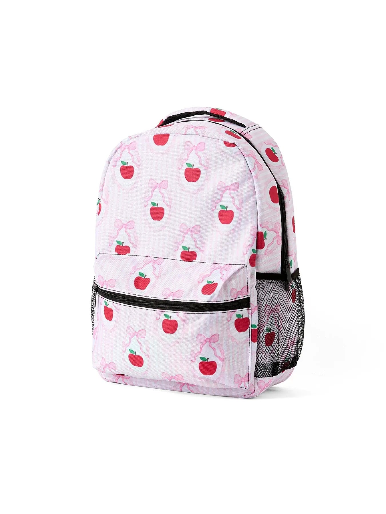 Rylee Faith Designs Back To School Apple Schoolbag With Spacious Compartments And Fun Design - Luggage & Bags > Backpacks Backpack