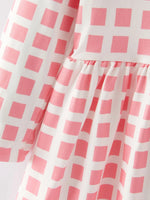 Rylee Faith Designs Colorful Plaid Ghost Print Dresses Set for Fun Halloween Celebrations - Apparel & Accessories > Clothing > Baby & Toddler Clothing > Baby & Toddler Dresses Dress