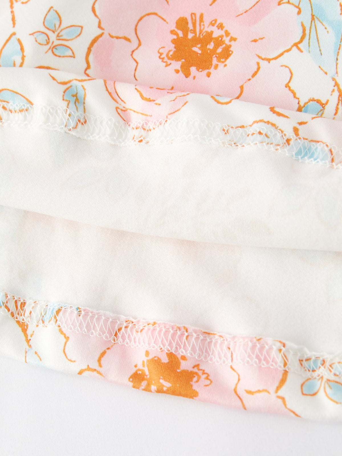Spring and Summer Floral Print Milk Silk Girls Dress by Rylee Faith Designs at Everetts Place
