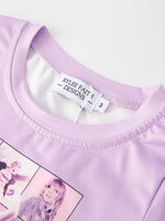 Rylee Faith Designs Spring And Summer TS Print Short Sleeve Pants Set - Apparel & Accessories > Clothing > Outfit Sets Outfit